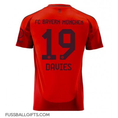 Bayern Munich Alphonso Davies #19 Fußballbekleidung Heimtrikot 2024-25 Kurzarm Bayern Munich Alphonso Davies #19 Fußballbekleidung Heimtrikot 2024-25 Kurzarm